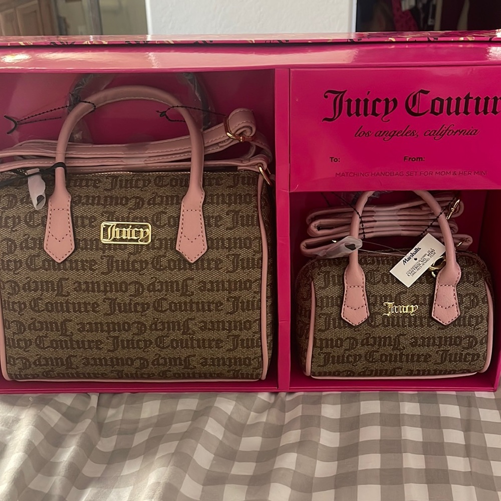 Mommy and me Juicy Couture bag set